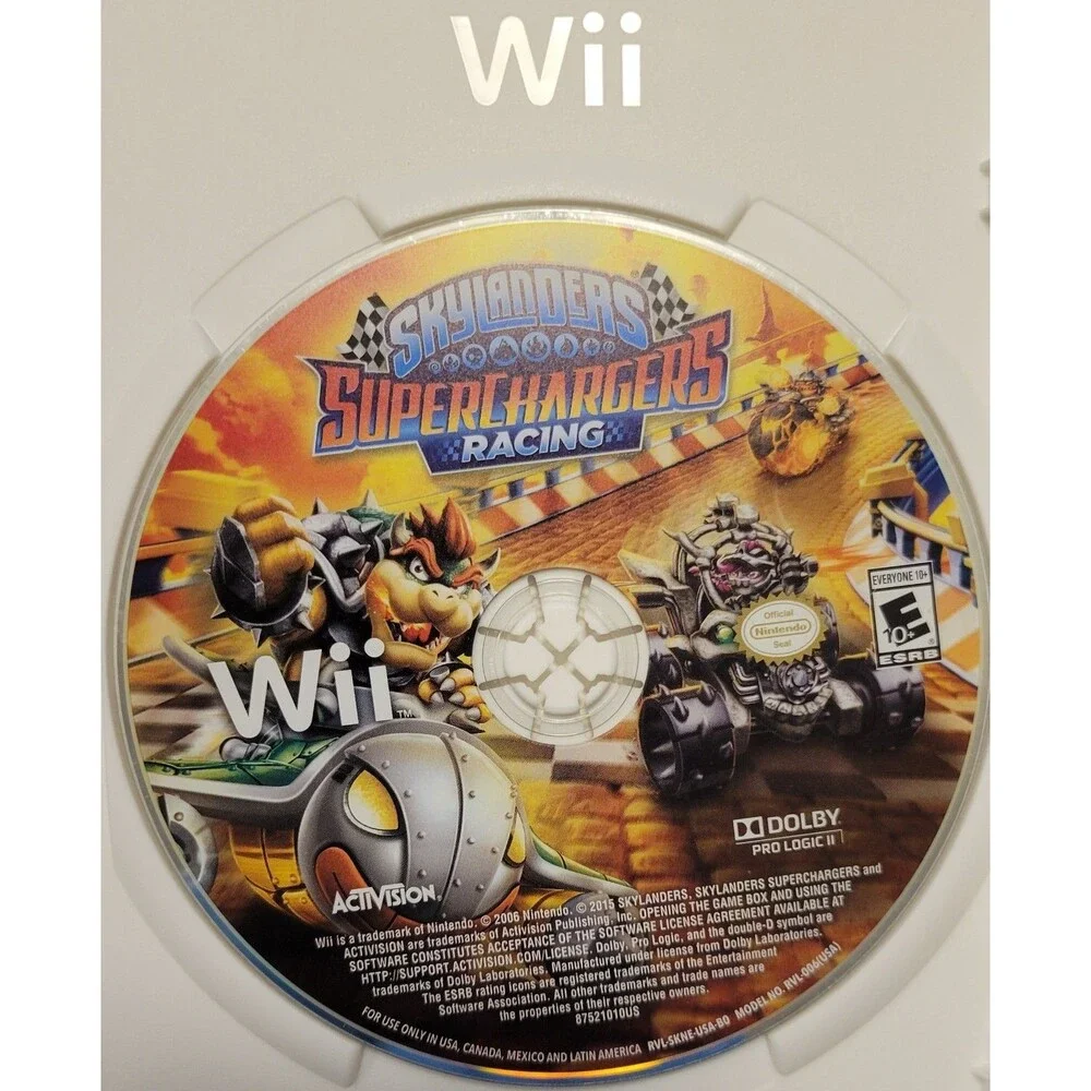 Skylanders Superchargers Game (Nintendo Wii, 2015), TESTED, FAST SHIPPING